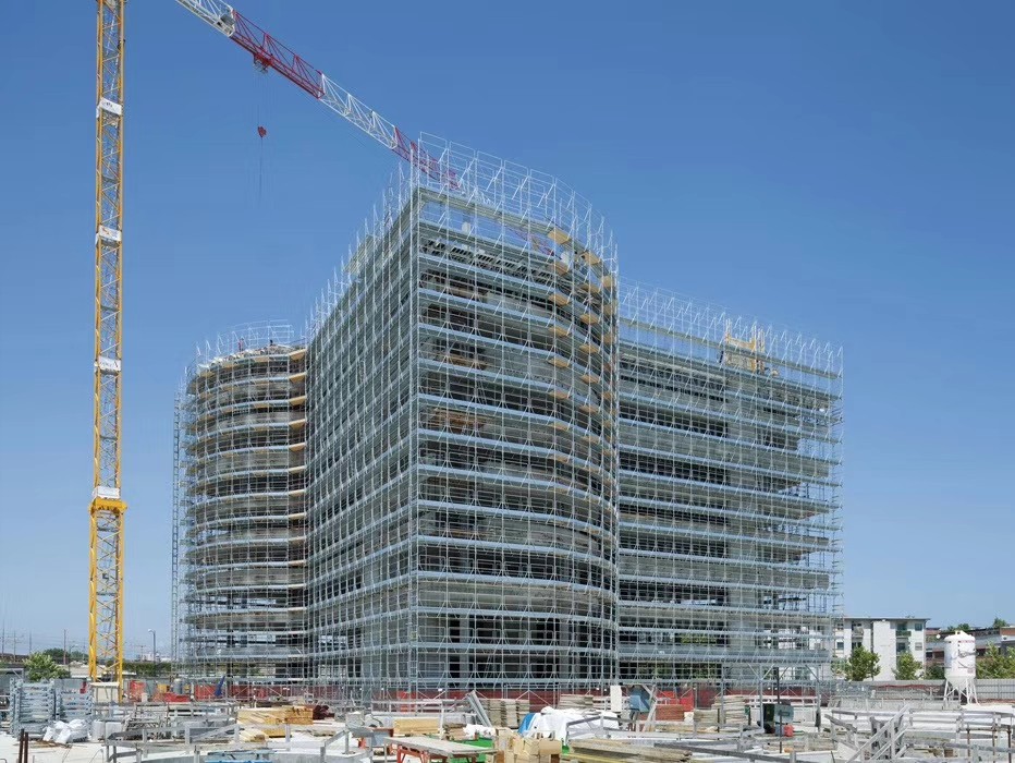 盤(pán)扣式腳手架租賃價(jià)格比扣件式鋼管腳手架貴！